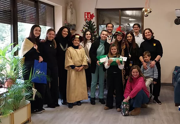 Volunteering at the home of the Little Sisters of the Elderly Poor in Carabanchel