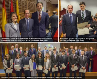 Awards to the best Final Year Projects at Comillas ICAI