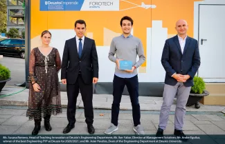 Award to the best Engineering FYP at Deusto for the 2020/2021 academic year